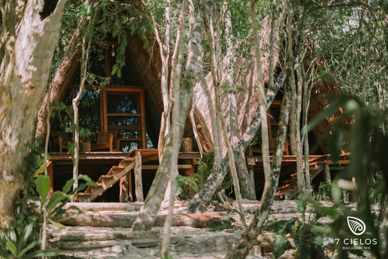 7 Cielos Bacalar. Exterior photo